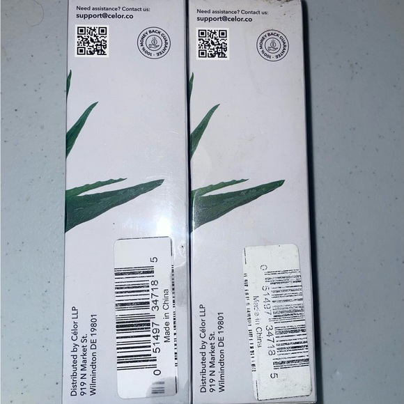 Celor Aloe Vera Soothing and Moisturizing Gel Set of 2 8oz Bottles - Picture 5 of 6